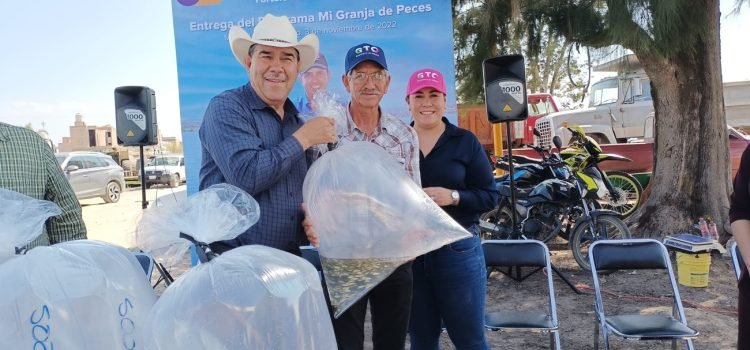 Gobierno del Estado sembró más de 1.2 millones de peces en cuerpos de agua