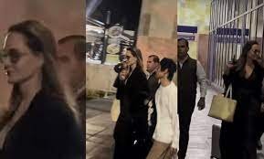Captan a Angelina Jolie en Cancún