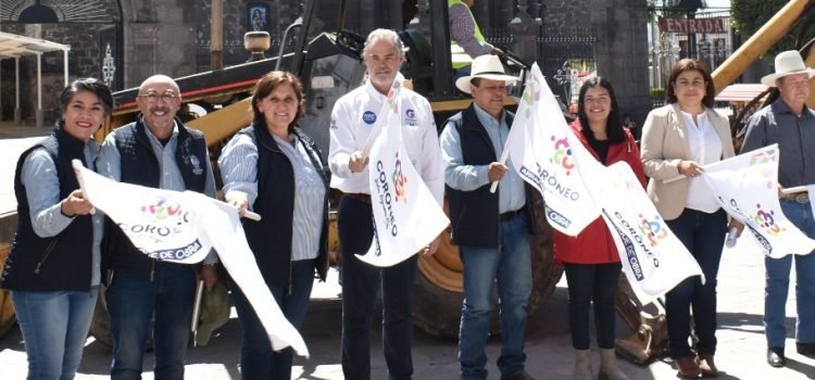 Arrancan obra en Coroneo