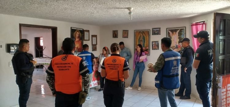 Realizan operativo en cuatro anexos