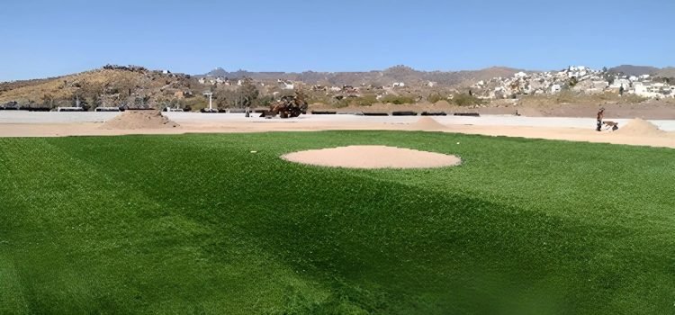 Avanza un 90 por ciento primera etapa del nuevo parque de beisbol en la capital