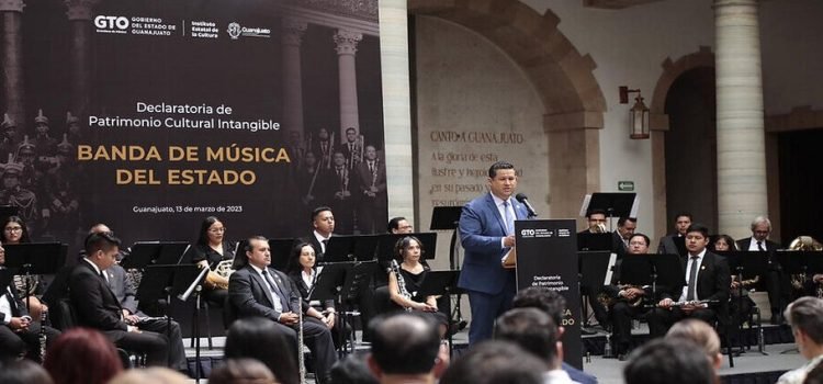 Banda de música del estado es patrimonio cultural intangible del estado de Guanajuato