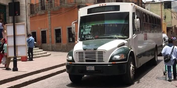 Proponen incremento al transporte público de Guanajuato Capital