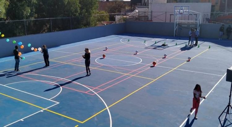 Realiza COMUDEG jornada de limpieza en cancha del Cerro del Gallo