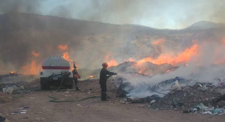 Evalúan nivel de riesgo por incendio en la capital