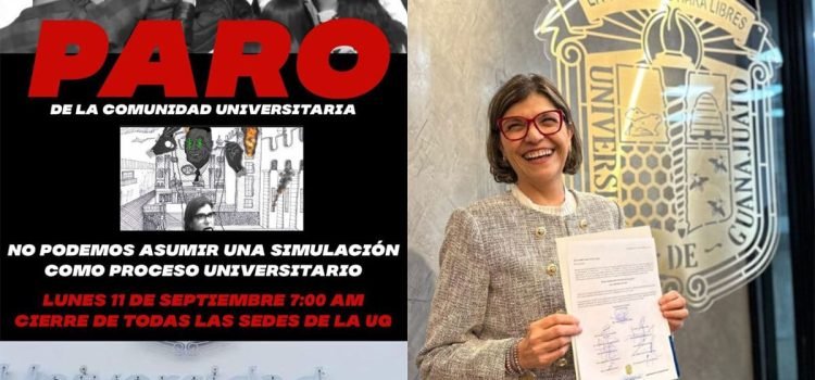 Convocan a paro en la Universidad de Guanajuato tras elección de Claudia Susana Gómez