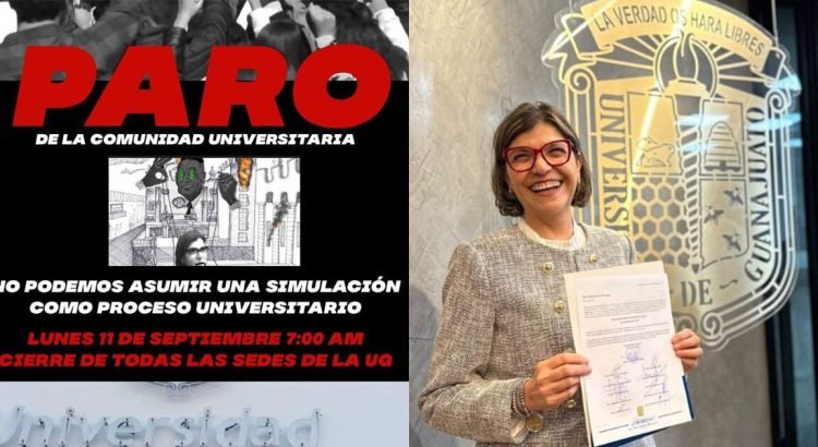 Convocan a paro en la Universidad de Guanajuato tras elección de Claudia Susana Gómez