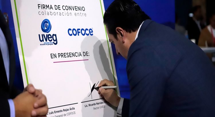 COFOCE y UVEG firman convenio para impulsar el desarrollo de Guanajuato