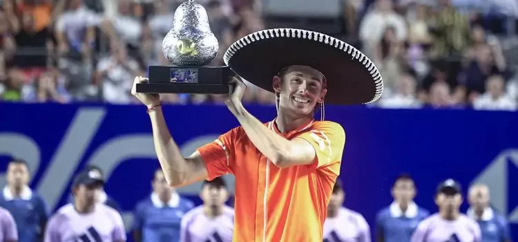 Alex de Miñaur se proclama bicampeón del Abierto Mexicano de Tenis