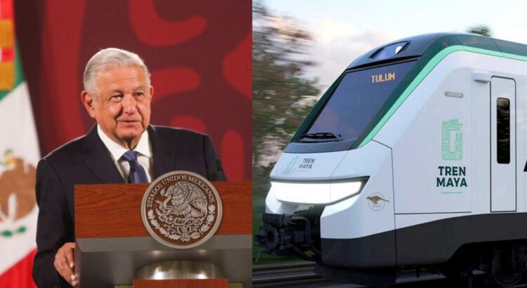 AMLO anuncia modificaciones en el tramo 5 del Tren Maya para no afectar cenotes