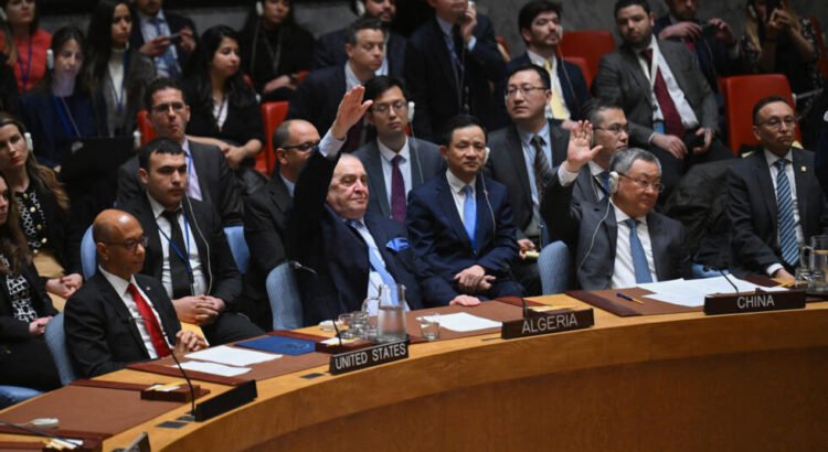 Veta Estados Unidos la adhesión de Palestina a la ONU