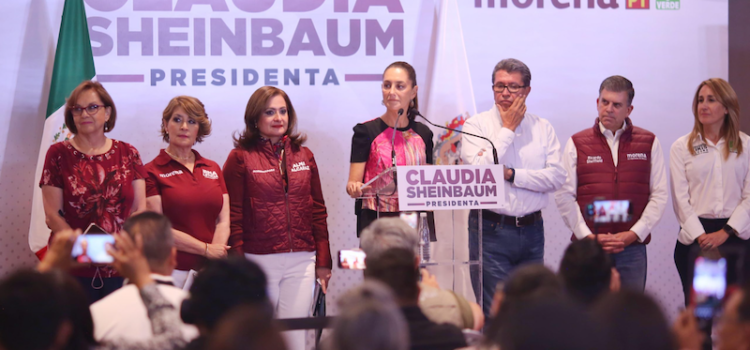 Claudia Sheinbaum denunció la compra de votos en el Guanajuato