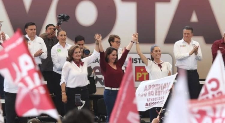 Claudia Sheinbaum acusa al gobierno de Guanajuato de comprar voto con “tarjeta rosa”