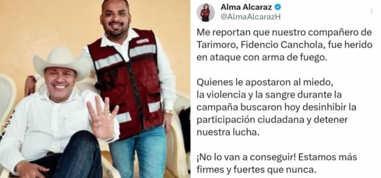 Atacan con arma de fuego a candidato a regidor en Guanajuato por Morena