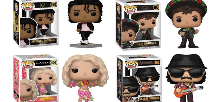 Juan Gabriel, Shakira, Michael Jackson y Carlos Santana tendrán su Funko Pop