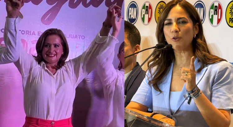 Libia García y Alma Alcaraz se declaran ganadoras en Guanajuato