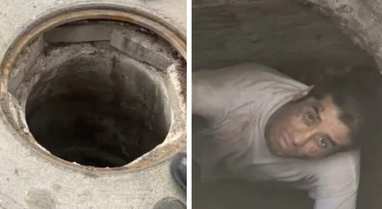 Rescatan a un hombre luego de estar atrapado tres días en una alcantarilla en León, Guanajuato