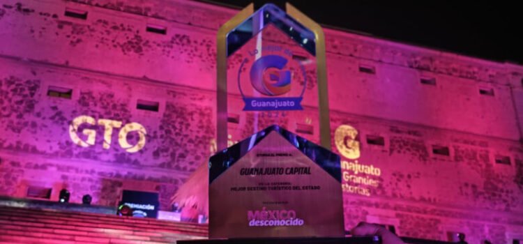 Guanajuato capital repite como el mejor destino turístico del estado