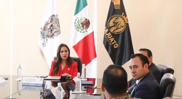 La gobernadora de Guanajuato pide coordinación de los tres órdenes de gobierno para mejorar la seguridad