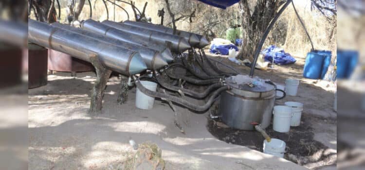 Golpe al crimen organizado en Guanajuato: aseguran narcolaboratorio en Acámbaro