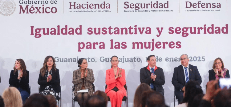 Guanajuato se suma a la lucha por la igualdad sustantiva y seguridad para las mujeres