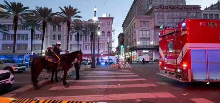 Muere sospechoso de atropellamiento masivo en Nueva Orleans Muere sospechoso de atropellamiento masivo en Nueva Orleans