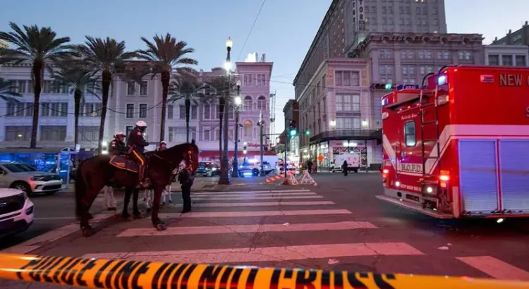 Muere sospechoso de atropellamiento masivo en Nueva Orleans
