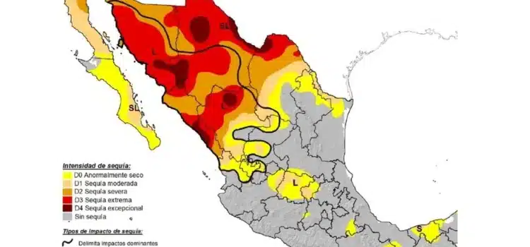 Avanza la sequía en México