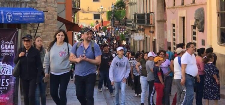 Incrementa el turismo en Guanajuato durante este mes