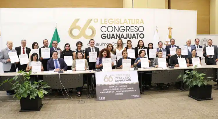 Colabora la COEPES con el Congreso de Guanajuato