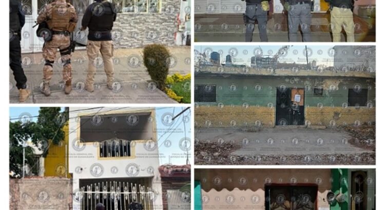 Fiscalía de Guanajuato desarticula células delincuenciales