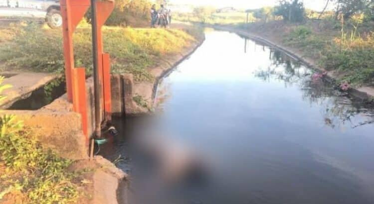 Localizan cuerpo sin vida en un canal de riego de Guanajuato
