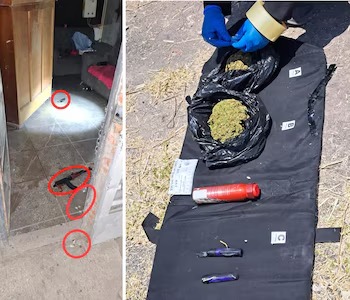 Encuentran droga con siglas del CJNG tras cateo en Guanajuato