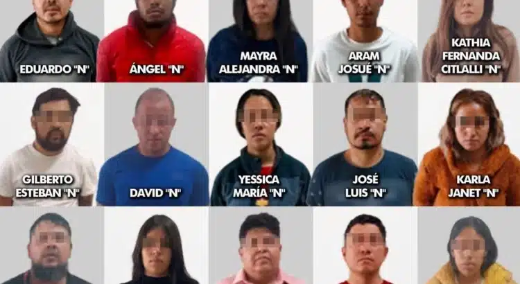 Durante cateos, detienen en Guanajuato a 15 presuntos integrantes del CJNG