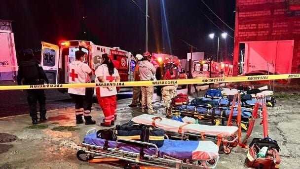 Al menos 12 muertos por incendio en centro de rehabilitación en Guanajuato