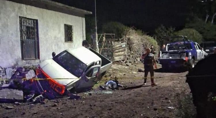 Atacan a policías de Yuriria, hay dos delincuentes fallecidos y 3 policías heridos