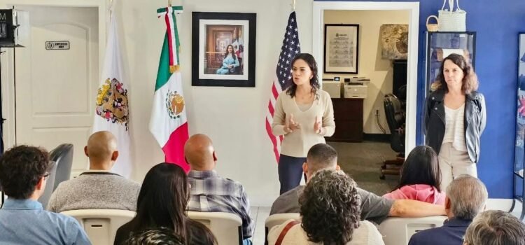 Gobierno de Guanajuato realizó acciones de acercamiento con migrantes en Los Ángeles