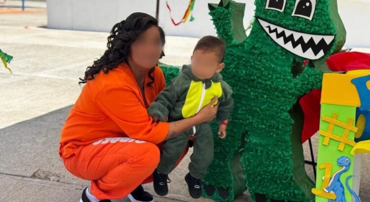 Festeja SSP primer cumpleaños de bebé en centro penitenciario de Guanajuato