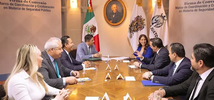 Guanajuato y SLP acuerdan operativos interestatales contra la inseguridad