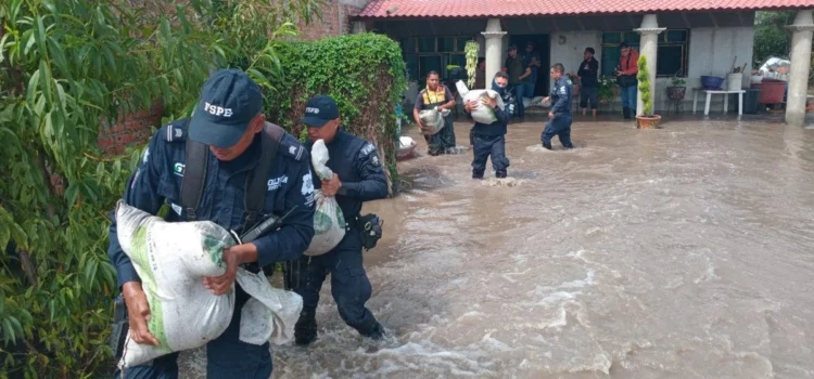 Lluvias en Guanajuato causan inundaciones, desborde de dos ríos y afectaciones en 30 viviendas