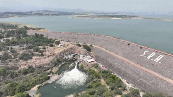 Presas en Guanajuato rebasan su capacidad tras incremento de lluvias