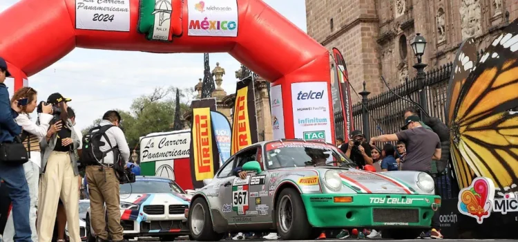 Sale de Morelia la caravana de la Carrera Panamericana con rumbo a Guanajuato Sale de Morelia la caravana de la Carrera Panamericana con rumbo a Guanajuato
