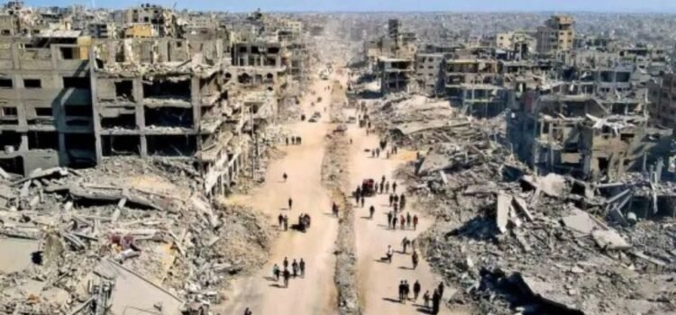 Miles de desplazados regresan a Gaza Miles de desplazados regresan a Gaza