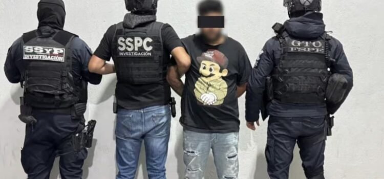 Captura a presunto líder de extorsionadores en Guanajuato Captura a presunto líder de extorsionadores en Guanajuato