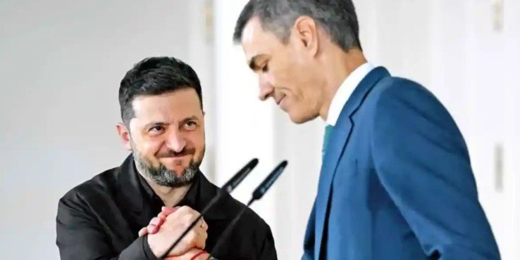 Confirma España nuevo apoyo financiero y militar para Ucrania Confirma España nuevo apoyo financiero y militar para Ucrania