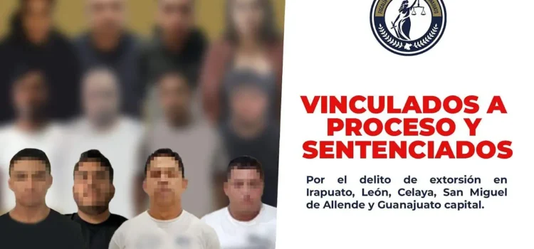 Desmantelan células dedicadas a la extorsión en Guanajuato; hay detenidos y sentenciados