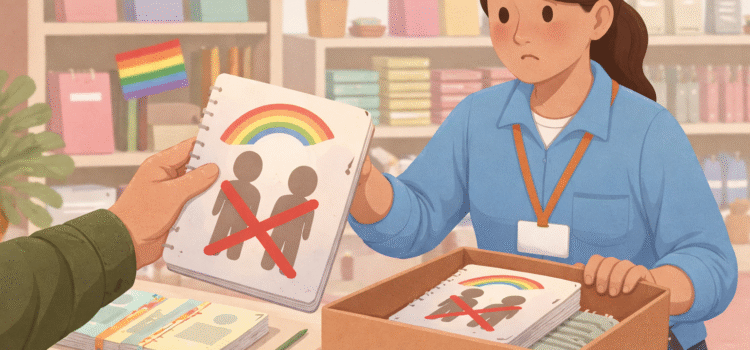 Retiran cuaderno con contenido contra la comunidad LGBT en Guanajuato