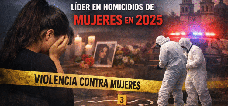 Guanajuato es líder en feminicidios durante 2025