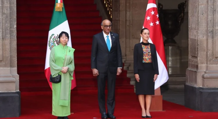 Presidente de Singapur resalta la importancia de fortalecer la relación bilateral con México