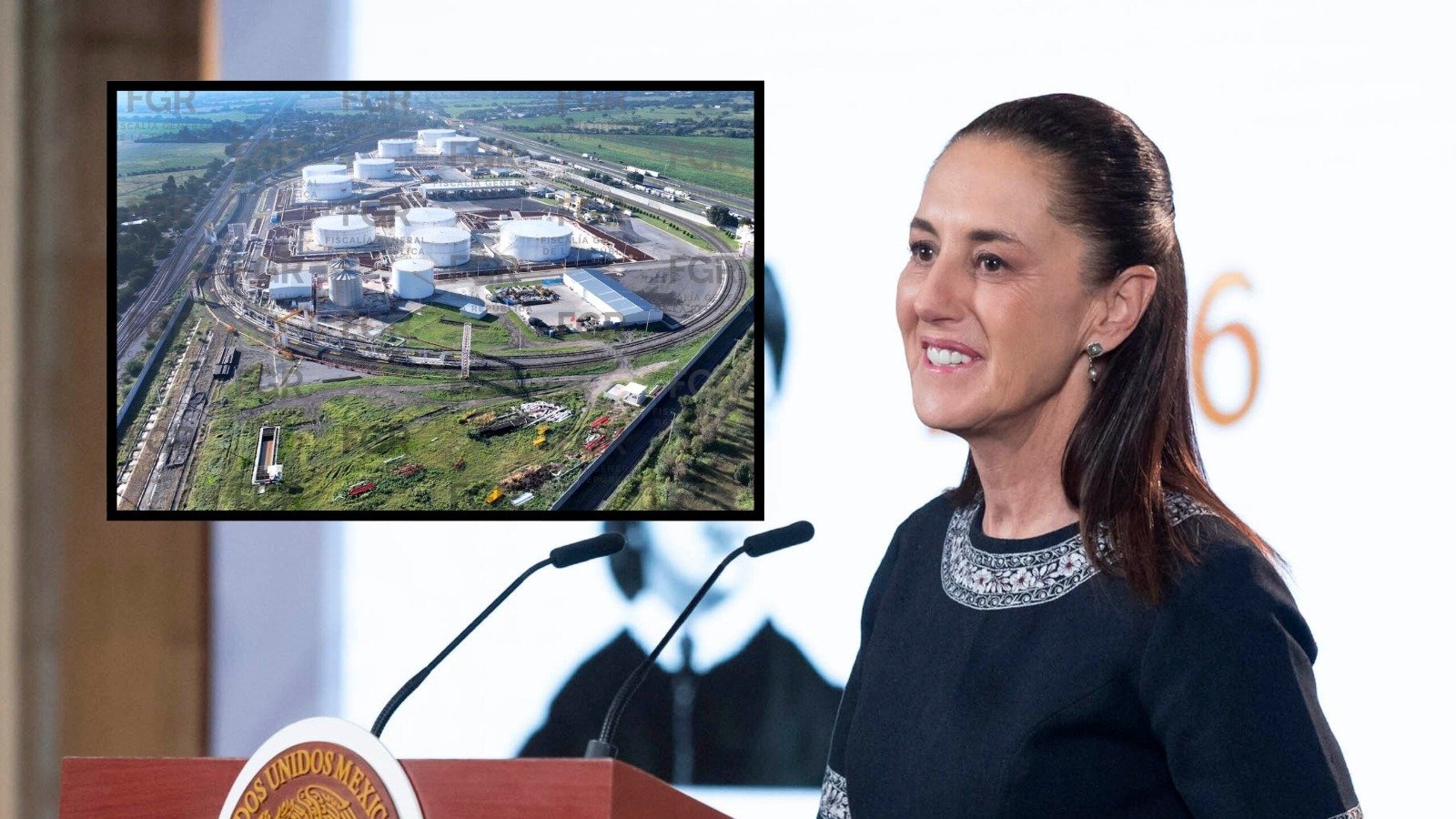 Sheinbaum reconoce que los 59 millones de litros de combustible asegurados en Guanajuato eran legales